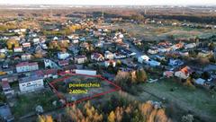 Działka  2400m², Sarnów