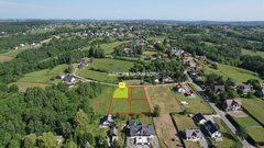 Działka  1070m², Byszyce 