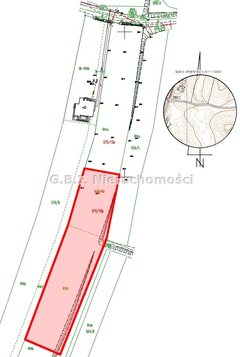 Działka  2745m², Grojec 