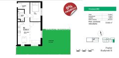 Mieszkanie  53,6600m², Kraków Bieżanów-Prokocim, Bieżanów