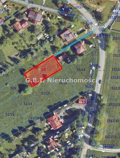 Działka  770m², Zaborze 
