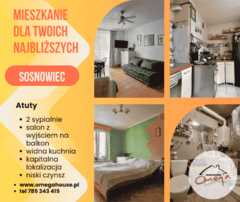 Mieszkanie  73.00m², Sosnowiec Pogoń