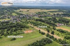 Działka  970m², Witeradów
