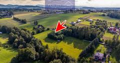 Działka  1008m², Wilamowice