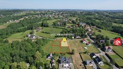 Działka  1080m², Byszyce 