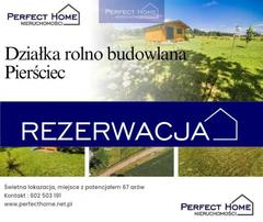 Działka  6700m², Pierściec