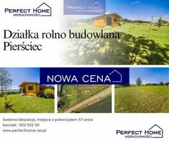 Działka  6700m², Pierściec