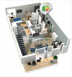 Mieszkanie  82,5900m², Kraków Swoszowice, Opatkowice