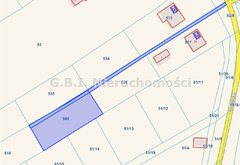 Działka  770m², Zaborze 