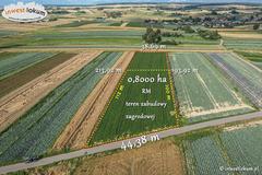 Działka  8000m², Tczyca