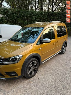 Cabrio Volkswagen Caddy IV (2015-)  (diesel),  139000km, 2018 rok