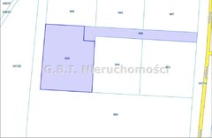 Działka  1250m², Laskowa 