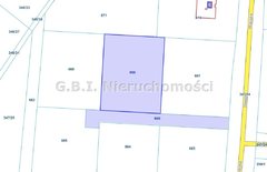 Działka  1139m², Laskowa 