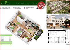 Mieszkanie  62,0500m², Tarnów Zabłocie