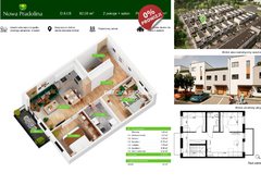 Mieszkanie  62,0500m², Tarnów Zabłocie