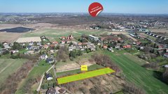 Działka  1700m², Wołowice 