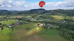 Działka  2161m², Dobra 