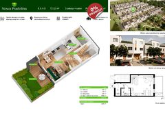 Mieszkanie  72,5200m², Tarnów Zabłocie