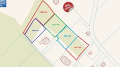 Działka  1199m², Włosań Włosań