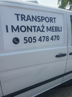 Transport montaż mebli wywóz niepotrzebnych rzeczy Tel 505 478470