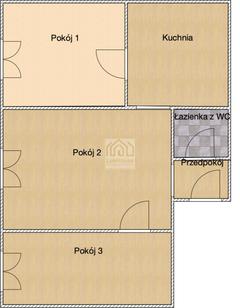 Mieszkanie  43,21m², Bytom Szombierki