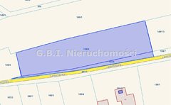 Działka  2583m², Rudze 