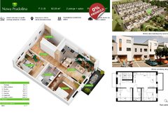 Mieszkanie  62,0500m², Tarnów Zabłocie