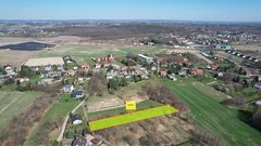 Działka  1700m², Wołowice 