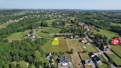 Działka  1070m², Byszyce 