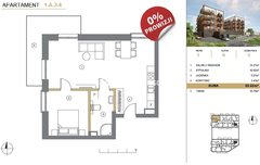 Mieszkanie  53,5300m², Wieliczka  Wieliczka , Wieliczka