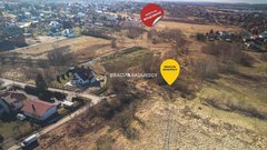 Działka  1971m², Kraków Dębniki, Sidzina