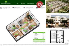 Mieszkanie  48,9500m², Tarnów Zabłocie