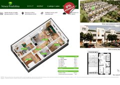 Mieszkanie  48,9500m², Tarnów Zabłocie