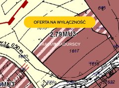 Działka  1663m², Dobra Dobra