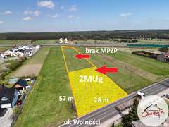 Działka  7056.00m², Mierzęcice 