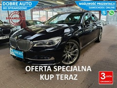 Sedan BMW 750 G11 (2015-...)  (benzyna),  129000km, 2016 rok