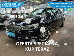 Sedan BMW 750 G11 (2015-...)  (benzyna),  129000km, 2016 rok