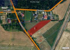 Działka  2481m², Pierściec
