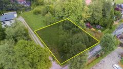 Działka  1032m², Ustroń