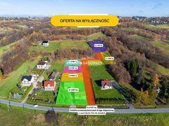 Działka  1058m², Leńcze 