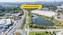 Działka  2335m², Kraków Grzegórzki, Dąbie