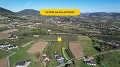 Działka  2050m², Łukowica 