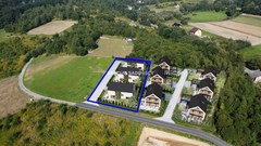 Działka  1800m², Mników 