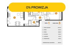 Mieszkanie  69,1300m², Kraków Bronowice, Bronowice