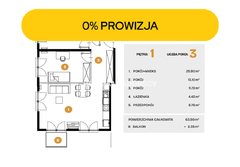 Mieszkanie  63,9000m², Kraków Bronowice, Bronowice