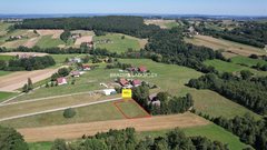 Działka  1004m², Podolany 