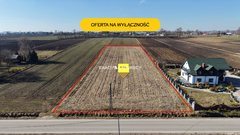 Działka  5013m², Klimontów 