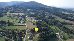 Działka  1600m², Żegocina 