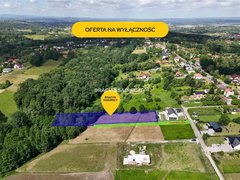 Działka  3600m², Libertów 