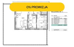 Mieszkanie  52m², Zawada Zawada, Zawada